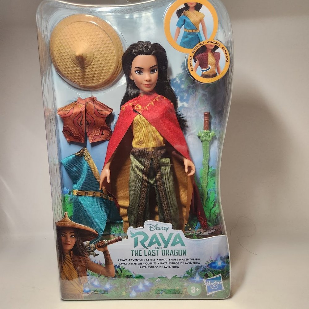 NEW Disney Raya Last Dragon Doll Barbie graduation gift